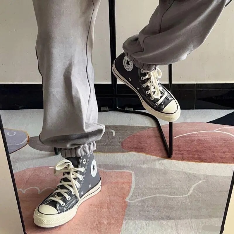 Giày Converse Chuck 70 Vintage High 'Iron Grey' A01449C — ảnh 2