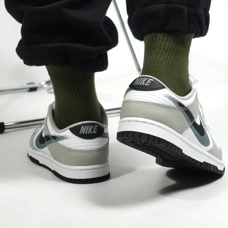 Giày Nike Dunk Low 'Stencil Swoosh' FD0661-100 — ảnh 3