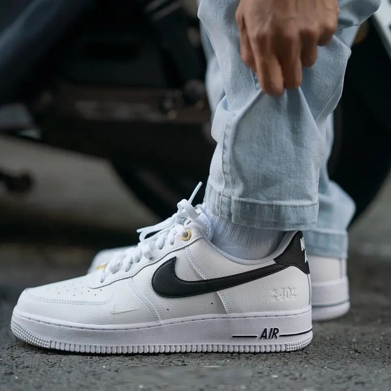 Giày Nike Air Force 1 Low '07 LV8 'White Black' DQ7658-100 — ảnh 2