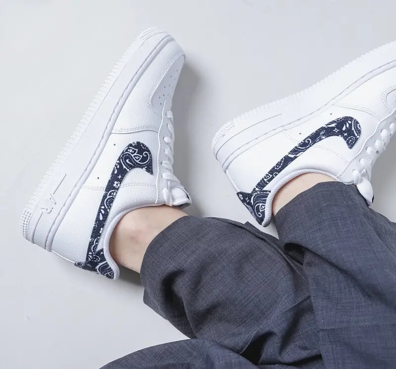 Giày Nike Wmns Air Force 1 '07 Essentials 'Black Paisley' DH4406-101 — ảnh 4