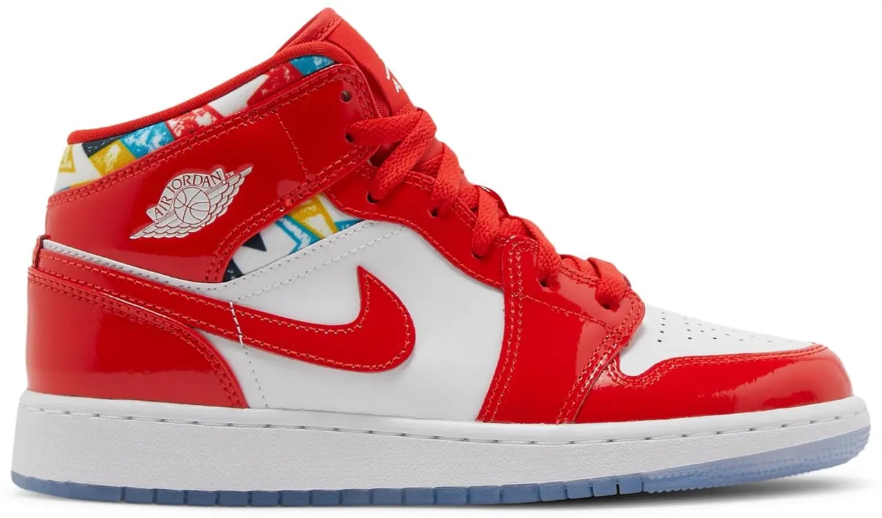 Giày Nike Air Jordan 1 Mid SE GS 'Barcelona Sweater' DC7248-600 — kich-thuoc: 36