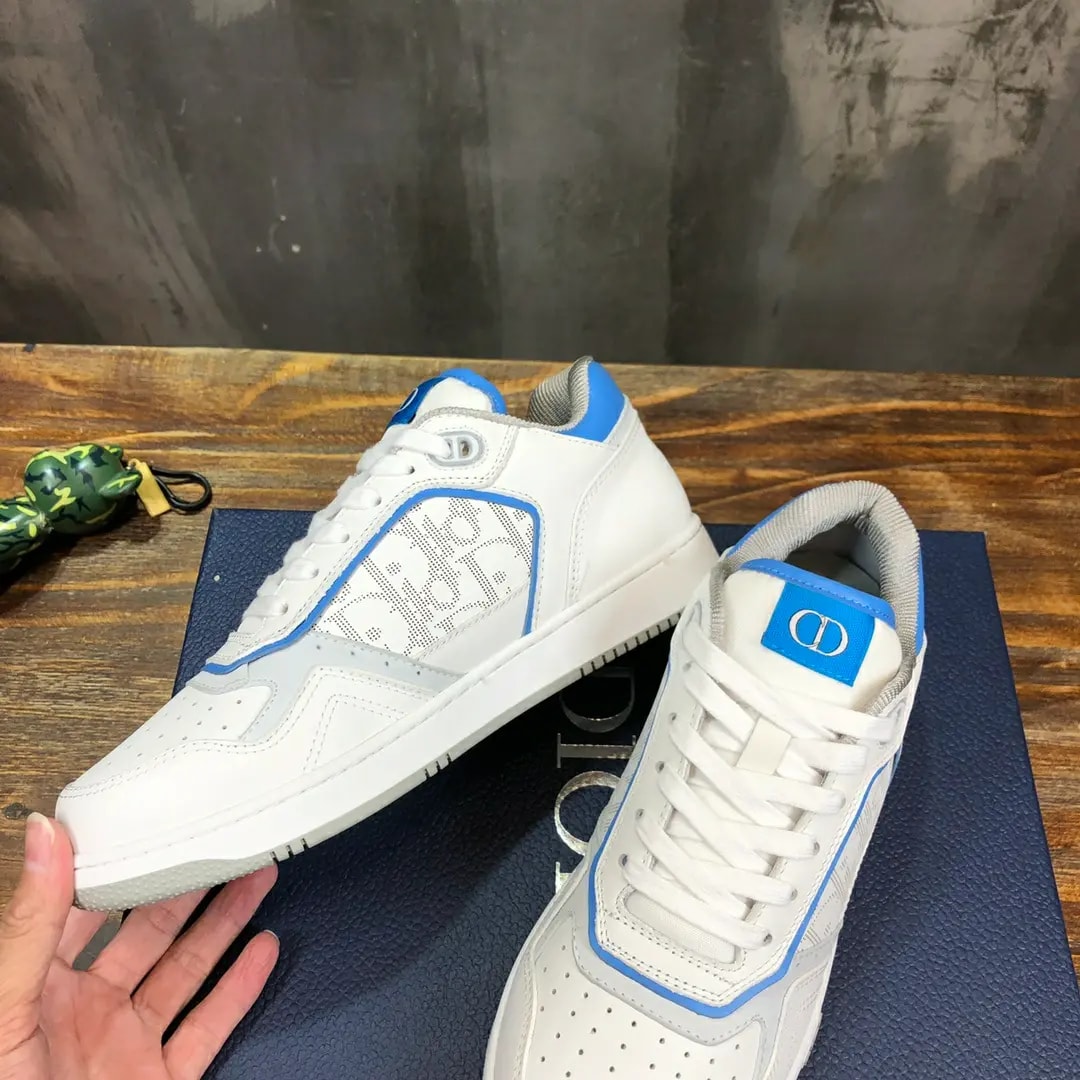 Giày Dior B27 Low Top Sneaker 'Blue White' 3SN272ZIJ-H165 — ảnh 5