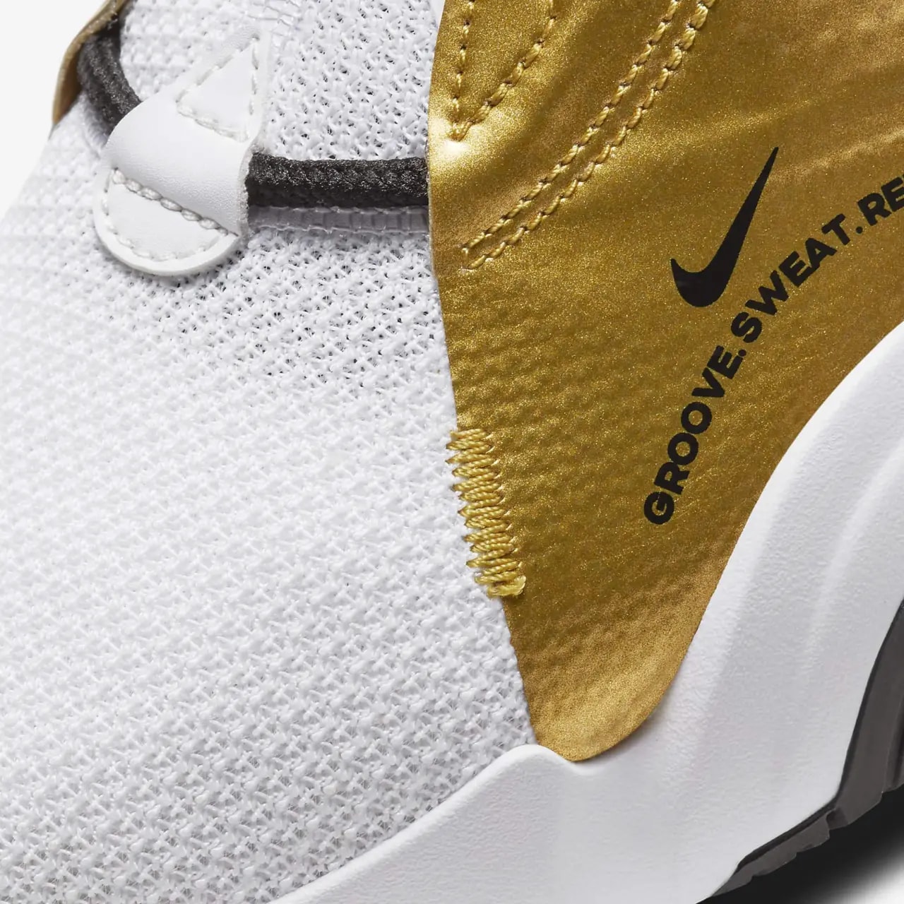 Giày Nike Superrep Groove 'White Metallic Gold Coin' CT1248-109 — ảnh 5