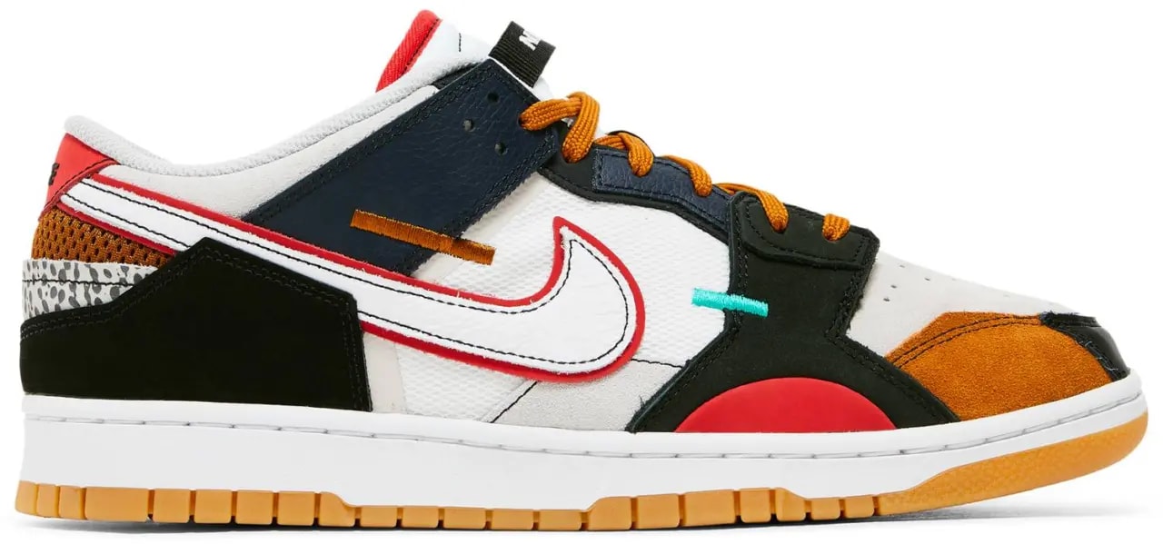 Giày Nike Dunk Low Scrap Premium 'University Red' DN1775-001 — kich-thuoc: lien-he-order