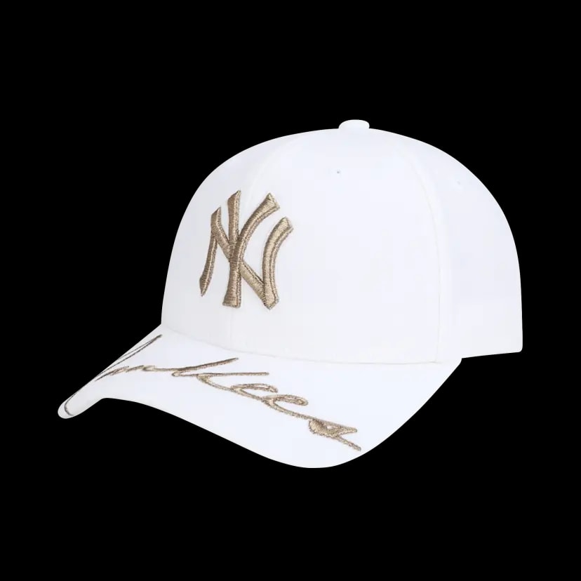 Mũ MLB Metal Logo Adjustable Cap New York Yankees Uper Visor 32CPIK011-50I — ảnh 2
