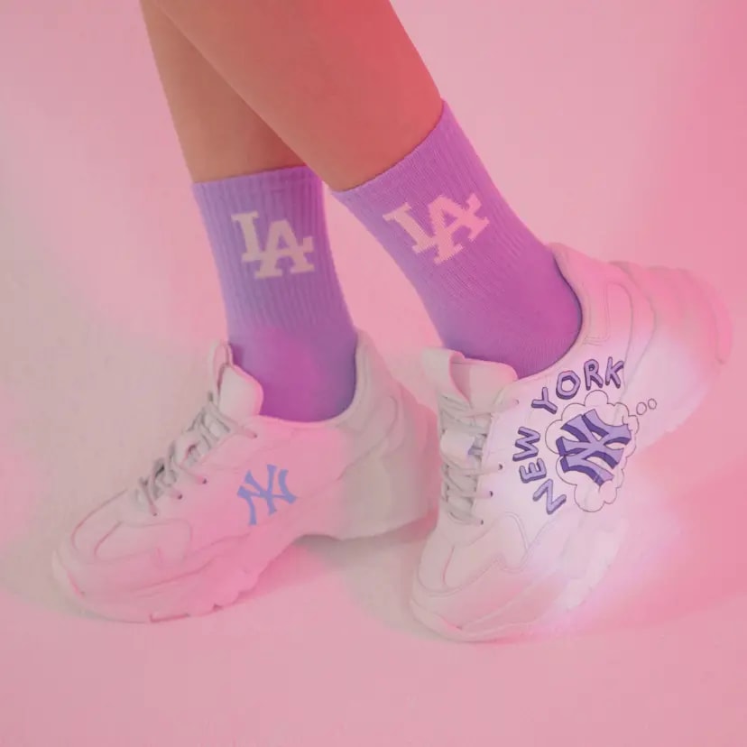 Giày MLB Big Ball Chunky New York Yankees 'White' 32SHCL111-50S — ảnh 2