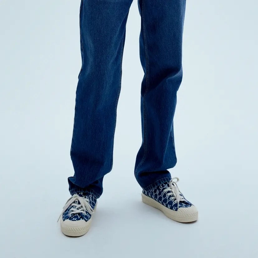 Giày MLB Playball Mono Denim New York Yankees 32SHPM011-50N — ảnh 2