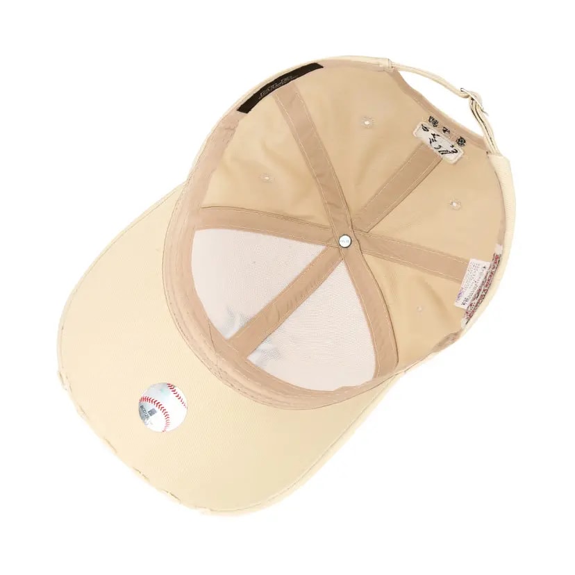 Mũ MLB Cap New York Yankees Beige 32CPKP911-50B — ảnh 4