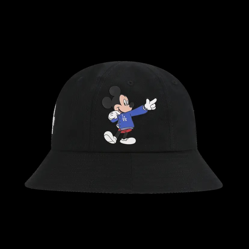 Mũ MLB X Disney Dome Hat LA Dodgers Black 32CPHK011-07L — ảnh 2