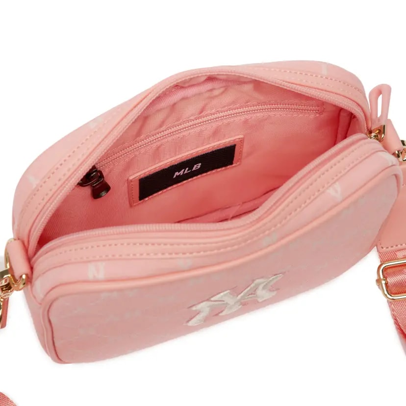 Túi MLB Diamond Monogram Camera Bag NY Yankees 3AHSM011N-50BK — ảnh 3