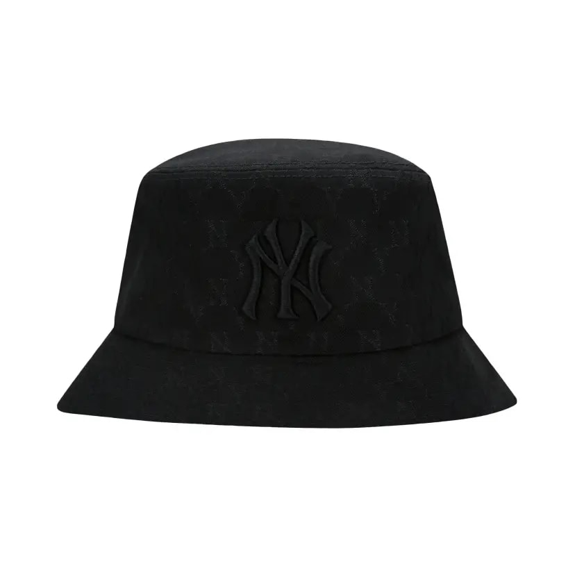 Mũ MLB Classic Monogram Jacquard Bucket Hat New York Yankees 32CPH3111-50L — ảnh 4