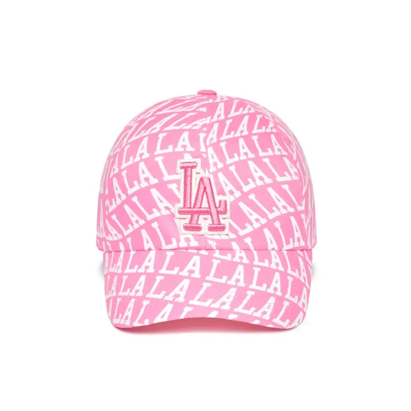 Mũ MLB Ball Cap LA Dodgers Pink Illusion Logo — ảnh 3