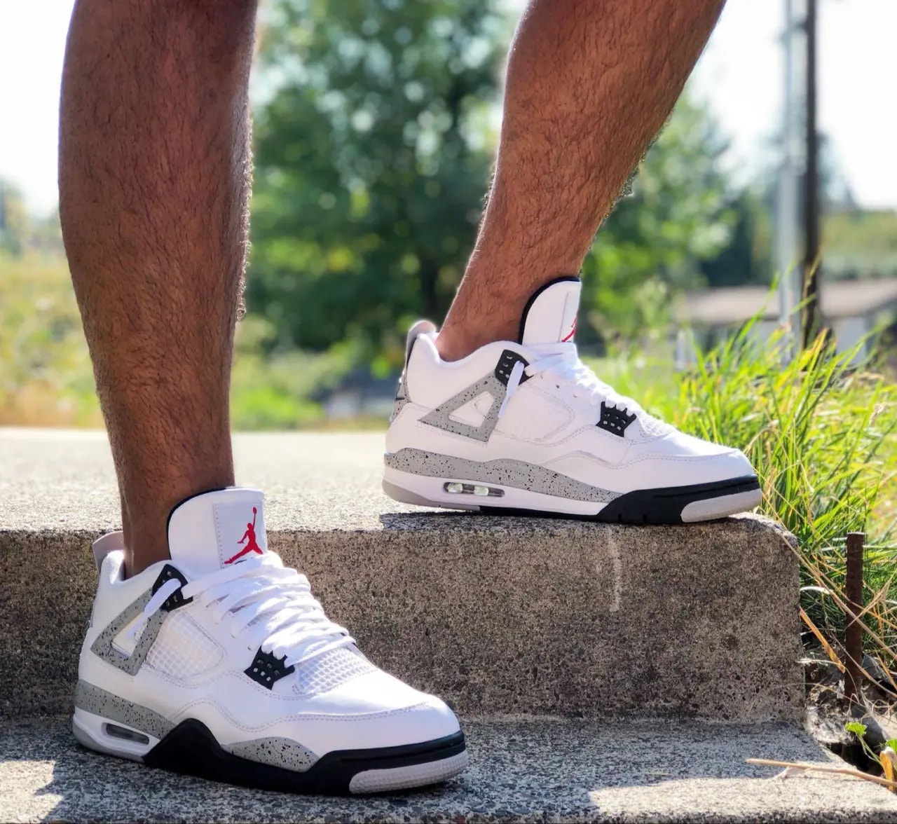 Giày Nike Air Jordan 4 Retro OG 'White Cement' 2016 840606-192 — ảnh 3