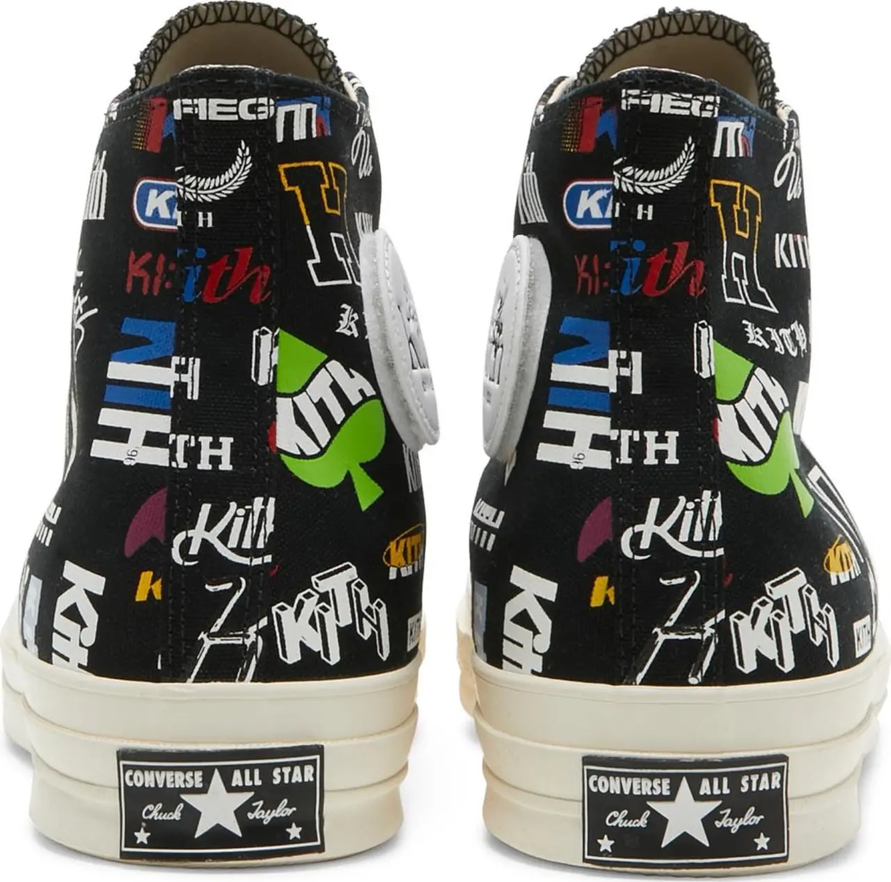 Giày Converse Chuck Taylor All-Star 70 Hi Kith 10 Year Anniversary 'Black' 172465C — ảnh 5