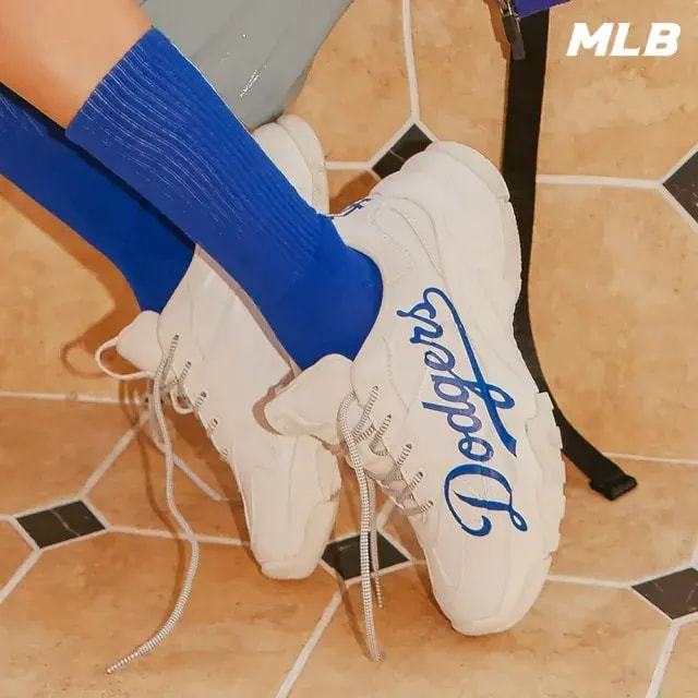 Giày MLB BigballI Chunky P LA Dodgers 'White' 3ASHC201N-07WHS — ảnh 5