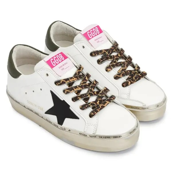 Giày Golden Goose High Star 'White Black' GWF00118 F002143 10788 — ảnh 5