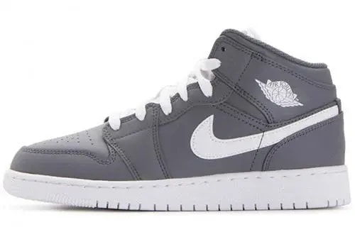 Giày Nike Air Jordan 1 Mid BG 'Cool Grey' 554725-036 — ảnh 4