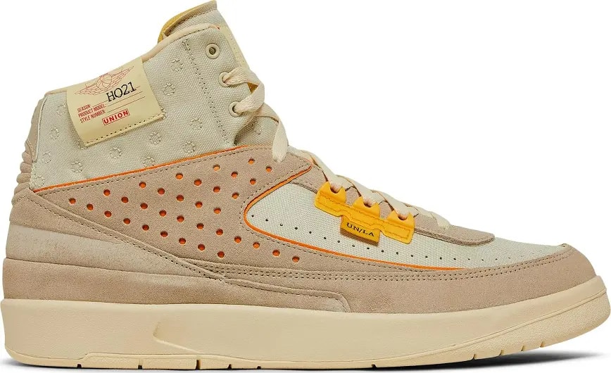 Giày Nike Air Jordan 2 x Union LA 'Rattan' DN3802-200 — kich-thuoc: 39