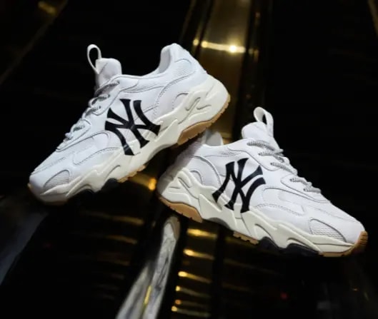 Giày MLB Bigball Chunky Lite New York Yankees 'White' 3ASHC311N-50WHS — ảnh 3
