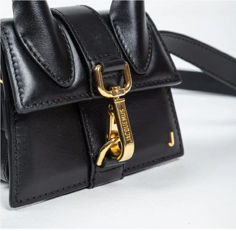 Túi Jacquemus Le Chiquito Montagne Bag 'Black' 213BA1003000 — ảnh 4
