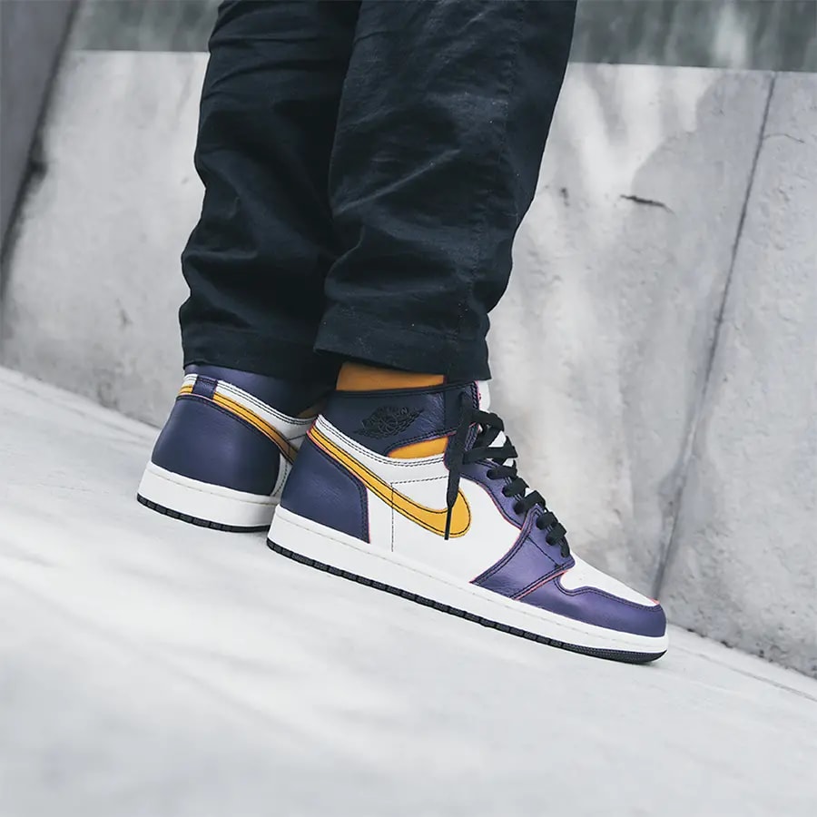 Giày Nike Air Jordan 1 Retro High SB 'LA To Chicago' CD6578-507 — ảnh 3