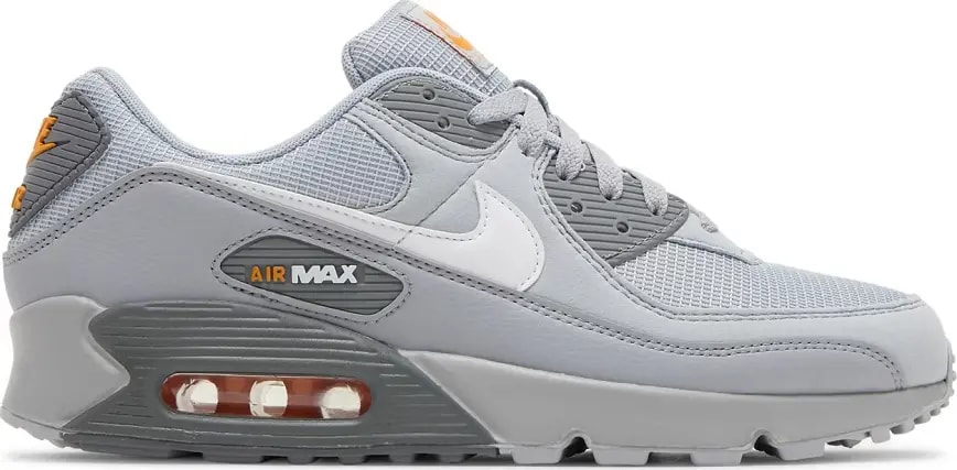 Giày Nike Air Max 90 'Wolf Grey Kumquat' DR0145-001 — kich-thuoc: 41
