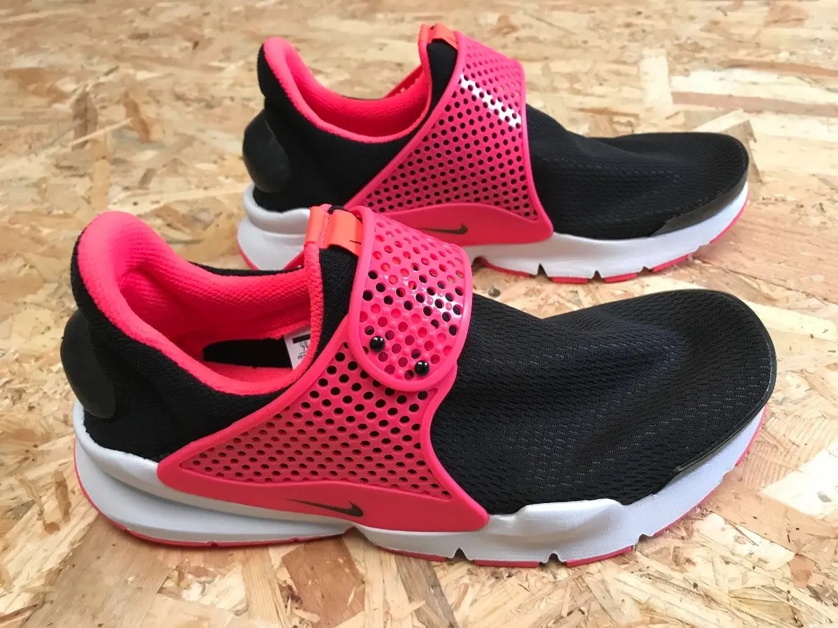 Giày Nike Sock Dart GS 'Black Racer Pink' 904277-002 — ảnh 2