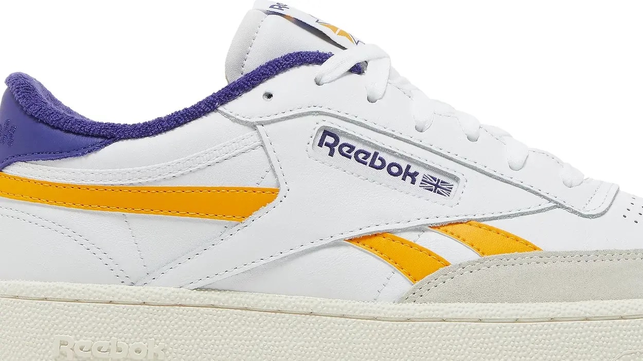 Giày Reebok Club C Revenge 'White Bold Purple' GX0386 — ảnh 2