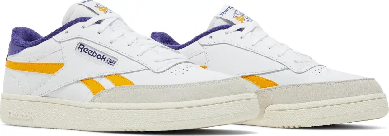 Giày Reebok Club C Revenge 'White Bold Purple' GX0386 — ảnh 3