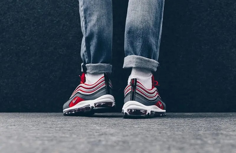 Giày Nike Air Max 97 'Red Grey' 921826-007 — ảnh 4