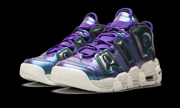 Giày Nike Air More Uptempo GS 'Iridescent Purple' 922845-500 — ảnh 5