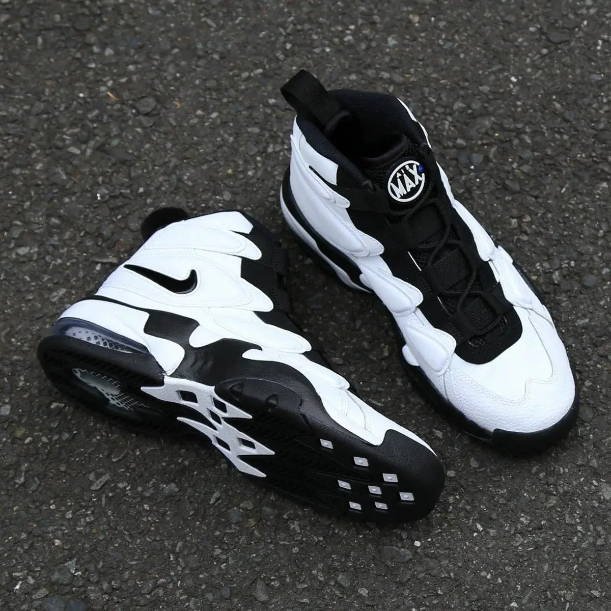 Giày Nike Air Max2 Uptempo 'White Black' 922934-102 — ảnh 2