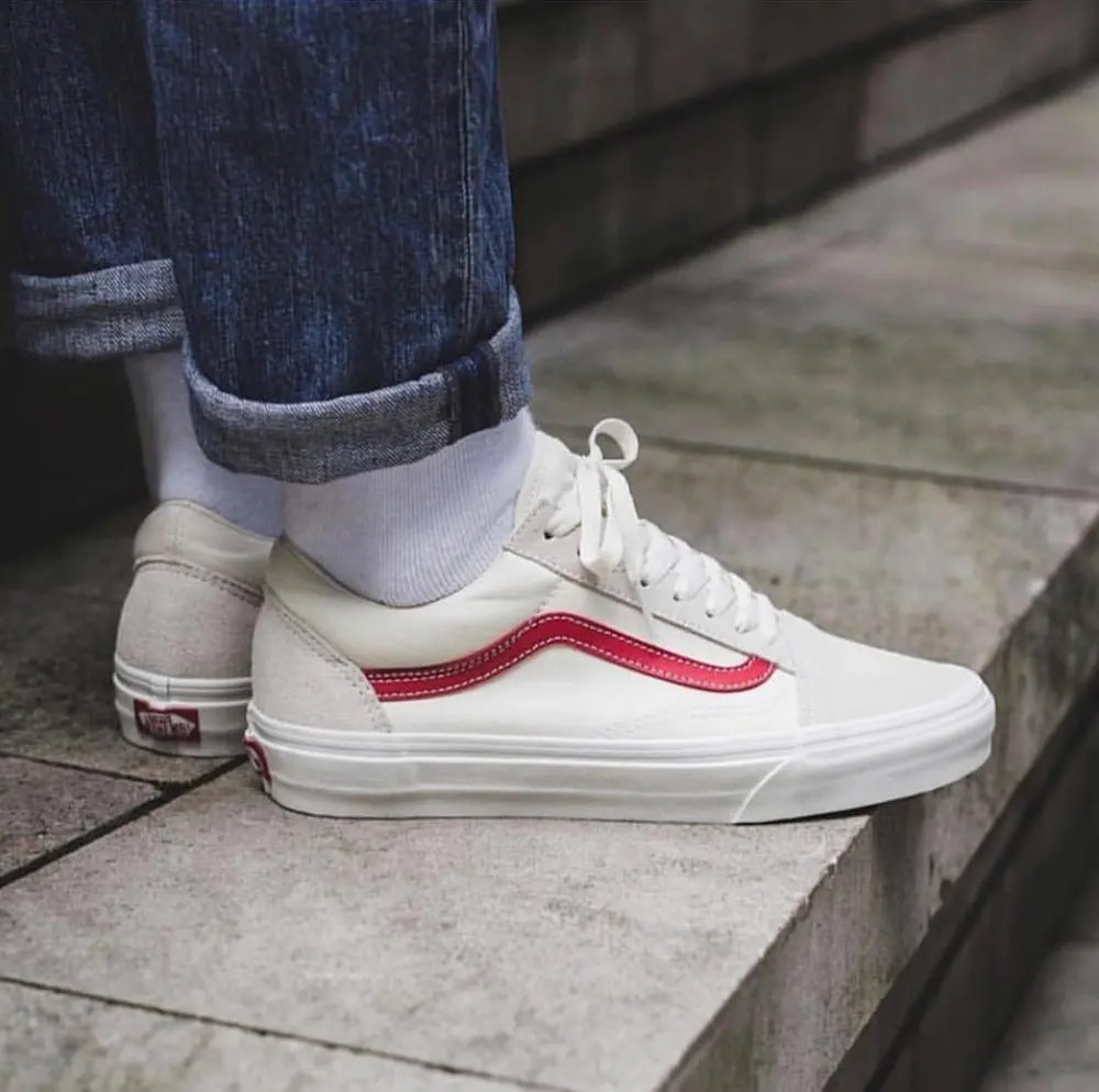 Giày Vans Old Skool Style 36 'Marshmallow' VN0A3DZ3OXS — ảnh 4
