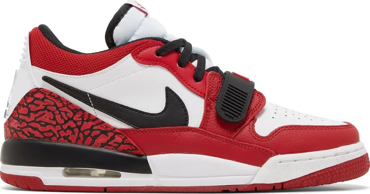 Giày Nike Air Jordan Legacy 312 Low GS ‘White Gym Red’ CD9054-116 — kich-thuoc: 40