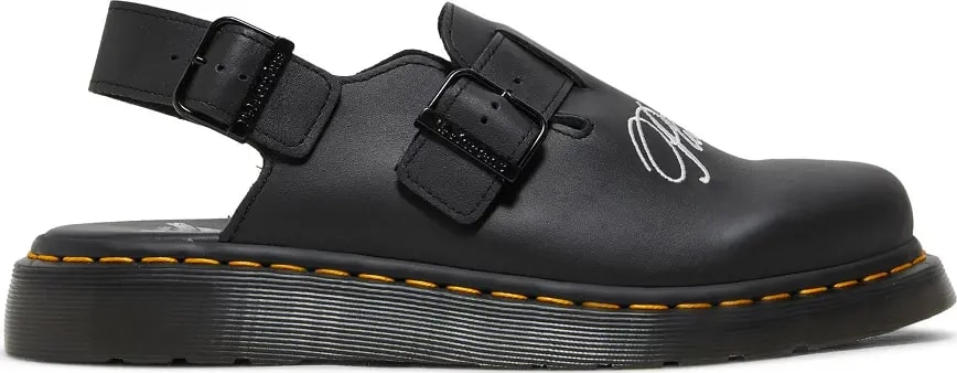 Giày Dr.Martens Pleasures x Jorge Leather Mule 'Black' 27948001 — kich-thuoc: 41