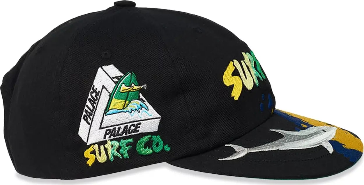 Mũ Palace Surf Co Pal Hat 'Black' — ảnh 2