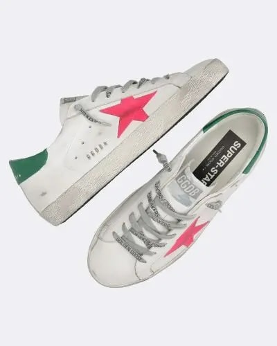 Giày Golden Goose Supper Star 'White Red' GMF00101 F002534 10898 — ảnh 4