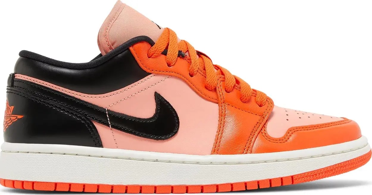 Giày Nike Air Jordan 1 Low SE 'Rush Orange Black' DM3379-600 — kich-thuoc: 39