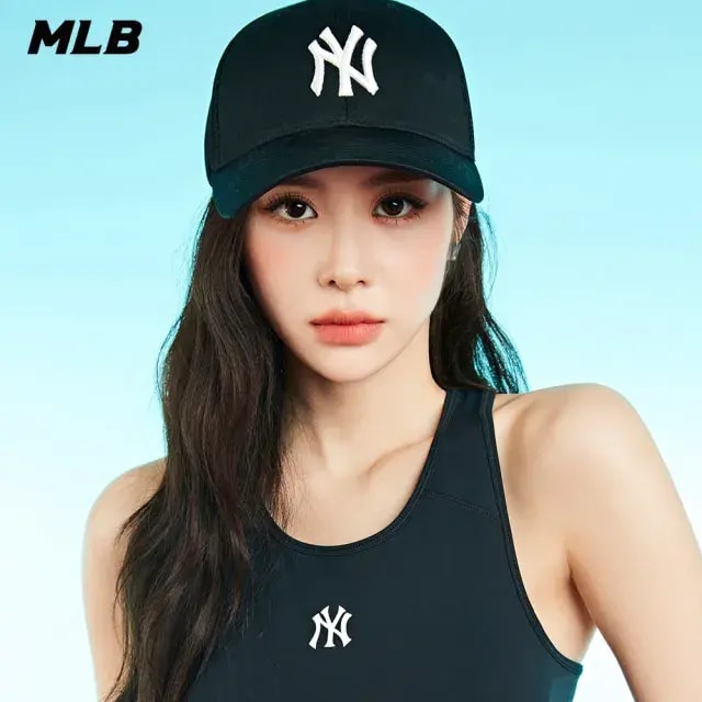 Mũ MLB Basic Mesh Cap NY Yankees Black 3AMC00123-50BKS — ảnh 2