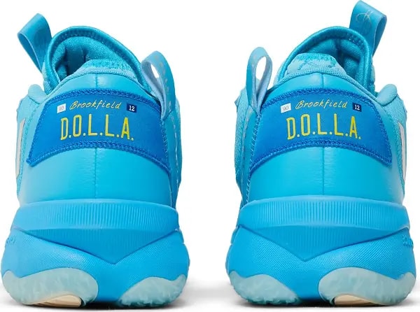 Giày Adidas Dame 8 Young Dolla 'Blue' GY6465 — ảnh 4