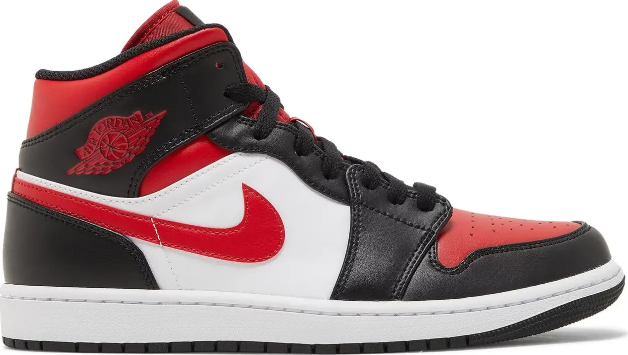 Giày Nike Air Jordan 1 Mid 'Bred Toe' 554724-079 — kich-thuoc: 40