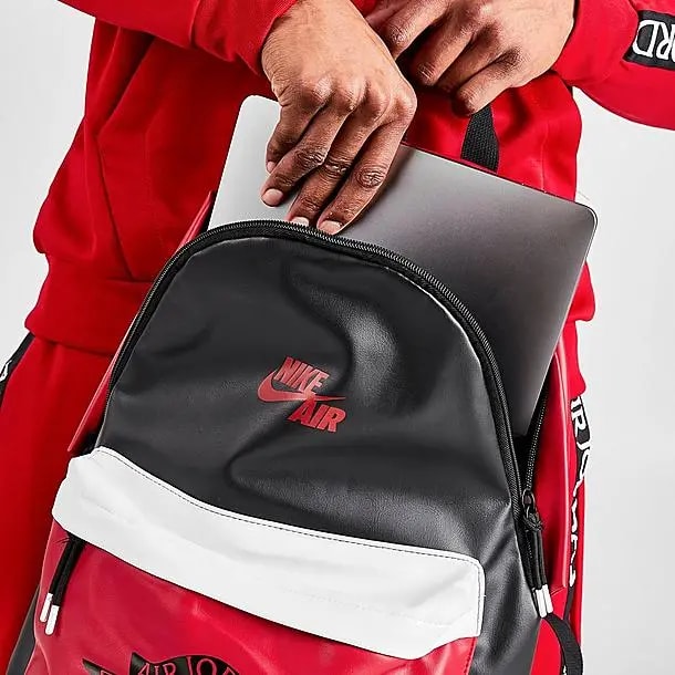 Balo Nike Air Jordan 1 Mashup Retro Backpack Gym Red Black 9A0390-KR5 — ảnh 5