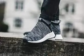 Giày Adidas United Arrows &amp; Sons x NMD_CS2 Primeknit 'Black White' DA9089 — ảnh 4