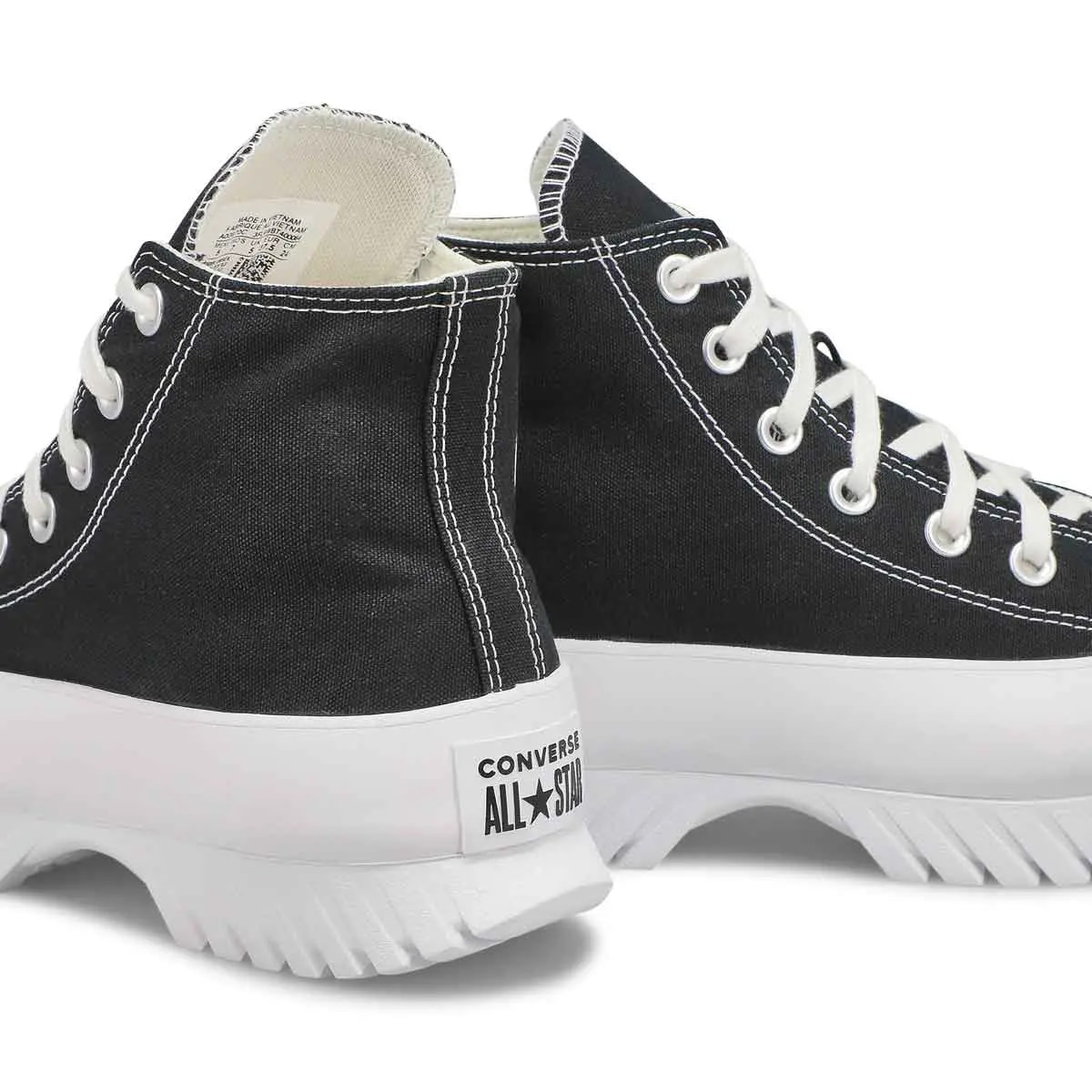Giày Converse Chuck Taylor All-Star Lugged 2.0 'Black White' A00870C — ảnh 4