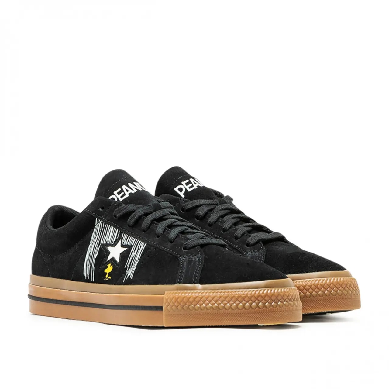 Giày Converse One Star x Peanuts 'Black' A01873C — ảnh 3