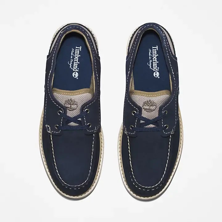 Giày Timberland Newmarket II Boat Shoe 'Navy' A2AGD019 — ảnh 3