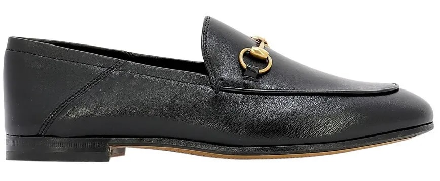Giày  Gucci Leather Horsebit Loafer 414998 DLC00 1000 — kich-thuoc: 39