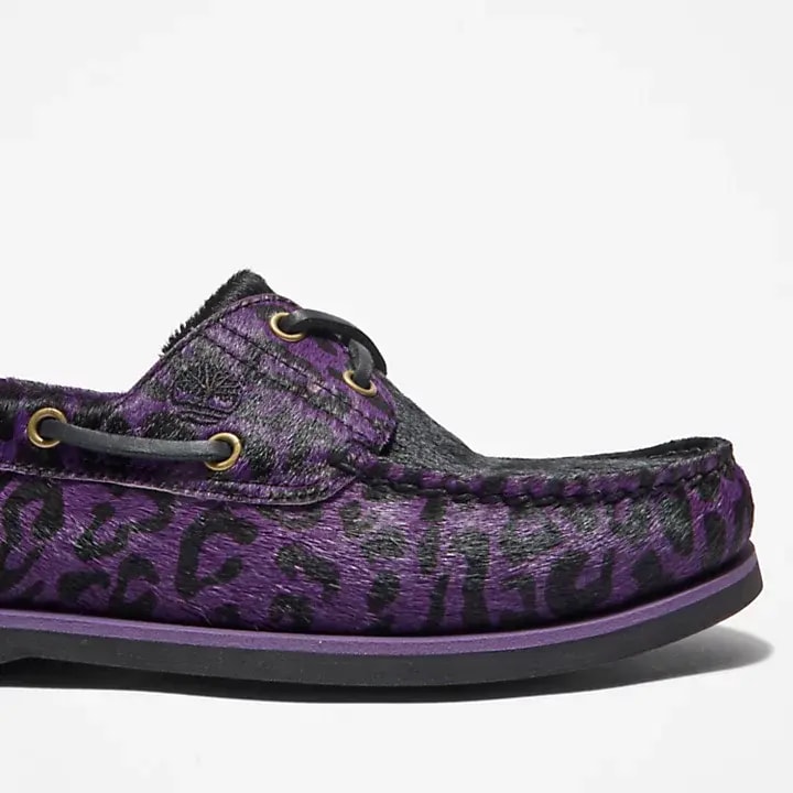 Giày Timberland Classic 2-eye Boat Shoe For Men 'Purple' — ảnh 3