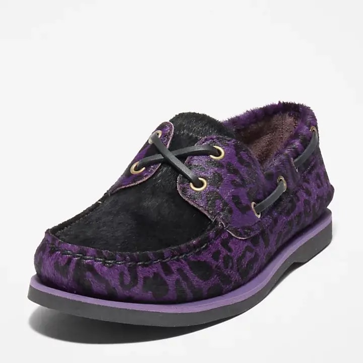 Giày Timberland Classic 2-eye Boat Shoe For Men 'Purple' — ảnh 4