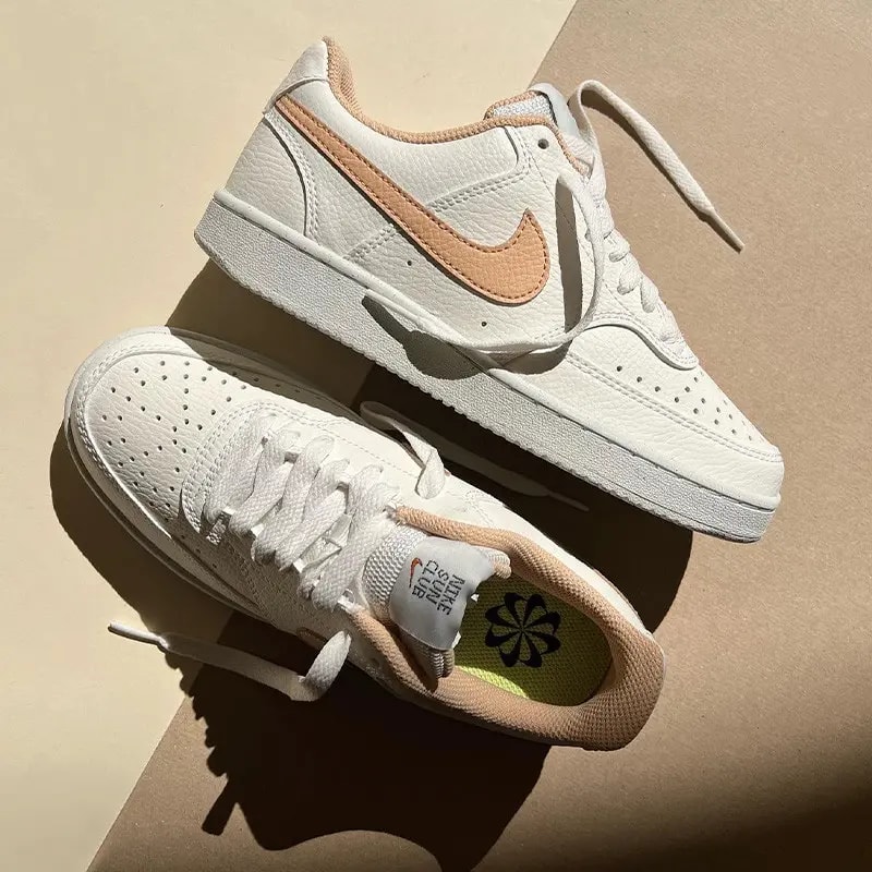 Giày Nike Court Vision Low Next Nature 'Sail White Onyx' DH3158-103 — ảnh 2